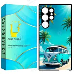 کاور قاب گارد طرح ماشین مدل Gchps23u مناسب برای گوشی موبایل سامسونگ Galaxy S23 Ultra 5G