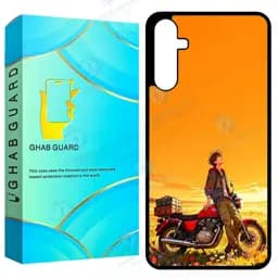 کاور قاب گارد طرح موتور سوار مدل GCHPA24 مناسب برای گوشی موبایل سامسونگ Galaxy A24 4G