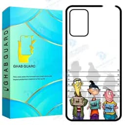 کاور قاب گارد طرح سه متهم ادی مدل GCHPA324 مناسب برای گوشی موبایل سامسونگ Galaxy A32 4G