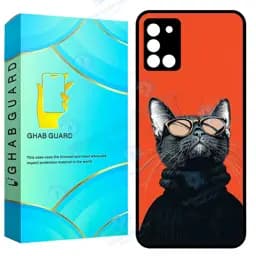 کاور قاب گارد طرح گربه مدل GCHPA31 مناسب برای گوشی موبایل سامسونگ Galaxy A31