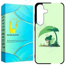 کاور قاب گارد طرح دختر مدل Gchps23f مناسب برای گوشی موبایل سامسونگ Galaxy S23 Fe