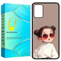 کاور قاب گارد طرح دختر مدل GCHPA324 مناسب برای گوشی موبایل سامسونگ Galaxy A32 4G
