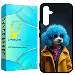 کاور قاب گارد طرح سگ مدل GCHPA54 مناسب برای گوشی موبایل سامسونگ Galaxy A54 5G