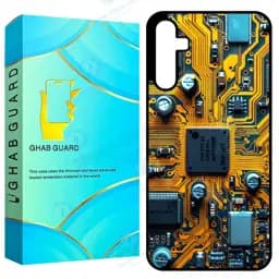 کاور قاب گارد طرح تکنولوژی مدل GCHPA35 مناسب برای گوشی موبایل سامسونگ Galaxy A35 5G