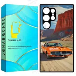 کاور قاب گارد طرح ماشین مدل Gchps23u مناسب برای گوشی موبایل سامسونگ Galaxy S23 Ultra 5G