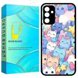 کاور قاب گارد طرح گربه مدل GCHPA34 مناسب برای گوشی موبایل سامسونگ Galaxy A34 5G