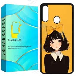 کاور قاب گارد طرح دختر مدل Gchpa20s مناسب برای گوشی موبایل سامسونگ Galaxy A20s