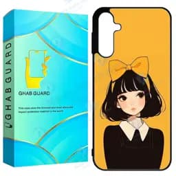 کاور قاب گارد طرح دختر مدل GCHPA55 مناسب برای گوشی موبایل سامسونگ Galaxy A55 5G