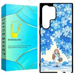 کاور قاب گارد طرح دخترانه مدل Gchps23u مناسب برای گوشی موبایل سامسونگ Galaxy S23 Ultra 5G