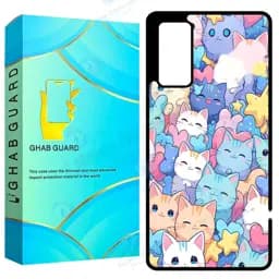 کاور قاب گارد طرح گربه مدل Gchps20u مناسب برای گوشی موبایل سامسونگ Galaxy S20 Ultra 4G / Galaxy S20 Ultra 5G