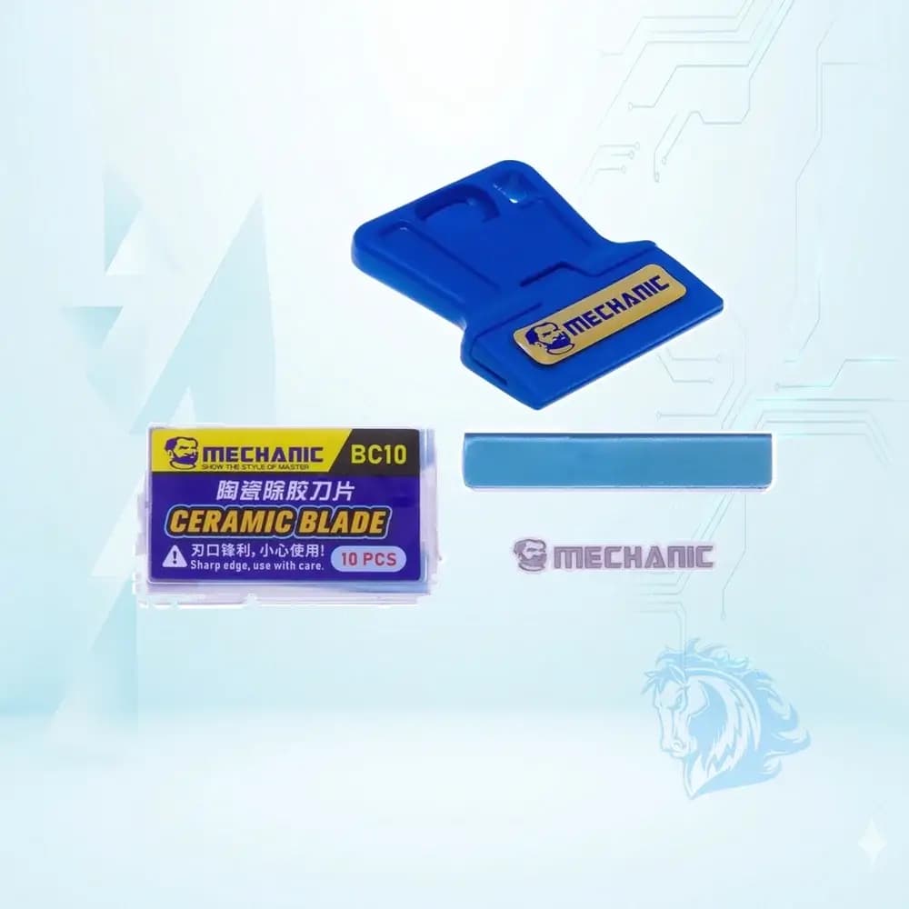 ست کاردک و تیغ سرامیکی مکانیک مدل Mechanic Bc10s - تصویر 2