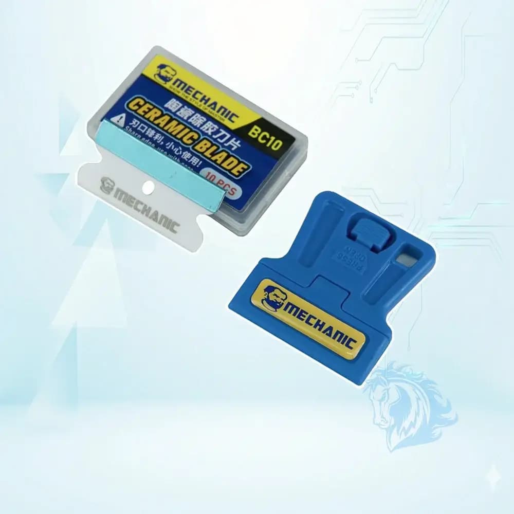 ست کاردک و تیغ سرامیکی مکانیک مدل Mechanic Bc10s - تصویر 3