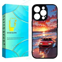 کاور قاب گارد طرح ماشین مدل Gchp15p مناسب برای گوشی موبایل اپل iPhone 15 Pro