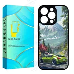 کاور قاب گارد طرح ماشین مدل Gchp15p مناسب برای گوشی موبایل اپل iPhone 15 Pro