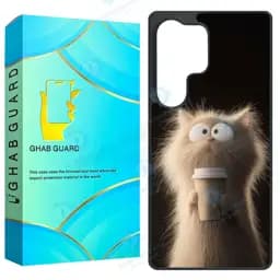 کاور قاب گارد طرح گربه مدل Gs25u مناسب برای گوشی موبایل سامسونگ Galaxy S25 Ultra