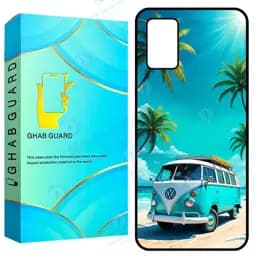 کاور قاب گارد طرح ماشین مدل Gchpa03s مناسب برای گوشی موبایل سامسونگ Galaxy A02s / M02s / A03s / F02s