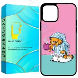 کاور قاب گارد طرح گارفیلد مدل GCHP12 مناسب برای گوشی موبایل اپل iPhone 12