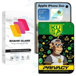 محافظ صفحه نمایش شهر گلس مدل Prvkus مناسب برای گوشی موبایل اپل iPhone Duo