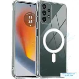 قاب مگ سیف دار پشت کریستالی سامسونگ A13 4G