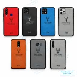 قاب پارچه ای گوشی A24 مدل گوزنی
