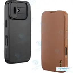 کیف چرمی نیلکین Qin Pro گوشی آیفون 17