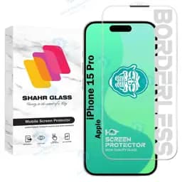 محافظ صفحه نمایش شهر گلس مدل Monspc مناسب برای گوشی موبایل اپل iPhone 15 Pro