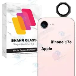محافظ لنز دوربین شیشه‌ای شهر گلس مدل R8zs مناسب برای گوشی موبایل اپل iPhone 17e