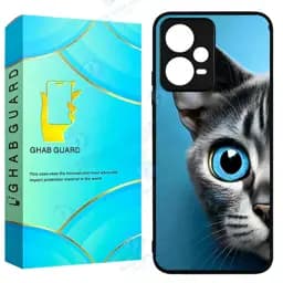 کاور قاب گارد طرح گربه مدل X5gch مناسب برای گوشی موبایل شیائومی Poco X5 Pro 5G