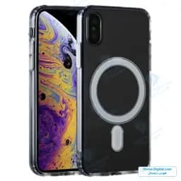 قاب پشت کریستالی Apple iPhone Xs مدل مگ سیف دار