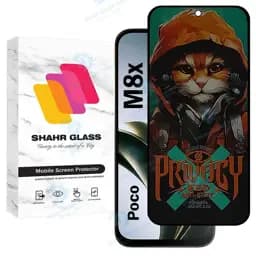 محافظ صفحه نمایش شهر گلس مدل Catprv مناسب برای گوشی موبایل شیائومی Poco M8x