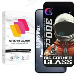 محافظ صفحه نمایش شهر گلس مدل Bigcs مناسب برای گوشی موبایل شیائومی Poco X8 Pro Max