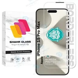محافظ صفحه نمایش شهر گلس مدل Monspc مناسب برای گوشی موبایل اپل iPhone 15 Pro Max