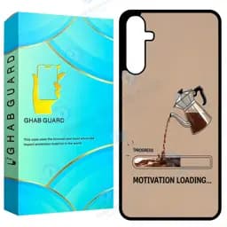 کاور قاب گارد طرح قهوه مدل GCHPA14 مناسب برای گوشی موبایل سامسونگ Galaxy A14 4G / A14 5G / M14 5G