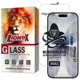 محافظ صفحه نمایش لایونکس مدل 300NSTL مناسب برای گوشی موبایل اپل iPhone 17