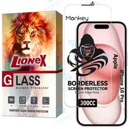 محافظ صفحه نمایش لایونکس مدل 300NSTL مناسب برای گوشی موبایل اپل iPhone 16 Pro