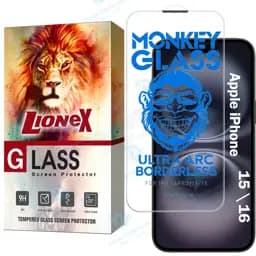 محافظ صفحه نمایش لایونکس مدل Monnsl مناسب برای گوشی موبایل اپل iPhone 15 \ iPhone 16