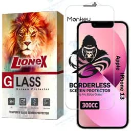 محافظ صفحه نمایش لایونکس مدل 300NSTL مناسب برای گوشی موبایل اپل iPhone 13