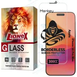 محافظ صفحه نمایش لایونکس مدل 300NSTL مناسب برای گوشی موبایل اپل iPhone 16 Pro Max