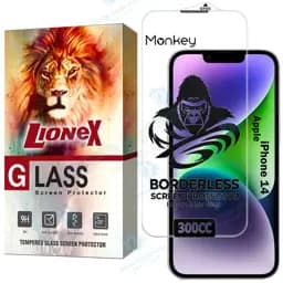محافظ صفحه نمایش لایونکس مدل 300NSTL مناسب برای گوشی موبایل اپل iPhone 14