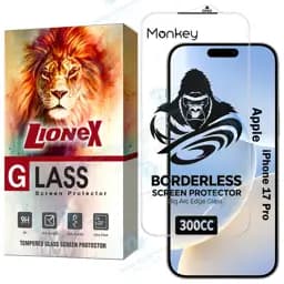 محافظ صفحه نمایش لایونکس مدل 300NSTL مناسب برای گوشی موبایل اپل iPhone 17 Pro