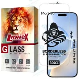 محافظ صفحه نمایش لایونکس مدل 300NSTL مناسب برای گوشی موبایل اپل iPhone 17 Pro Max