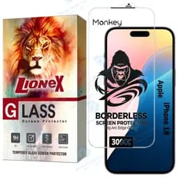 محافظ صفحه نمایش لایونکس مدل 300NSTL مناسب برای گوشی موبایل اپل iPhone 18