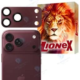 محافظ لنز دوربین فلزی لایونکس مدل Lenlmr مناسب برای گوشی موبایل اپل iPhone 18 Pro