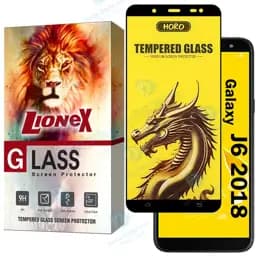 محافظ صفحه نمایش لایونکس مدل FHGL20 مناسب برای گوشی موبایل سامسونگ Galaxy J6 2018