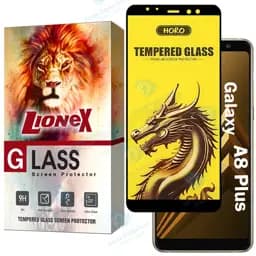 محافظ صفحه نمایش لایونکس مدل FHGL20 مناسب برای گوشی موبایل سامسونگ Galaxy A8 Plus 2018