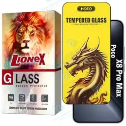 محافظ صفحه نمایش لایونکس مدل FHGL20 مناسب برای گوشی موبایل شیائومی Poco X8 Pro Max