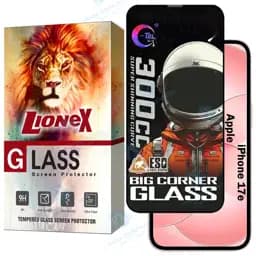 محافظ صفحه نمایش لایونکس مدل Bigcl مناسب برای گوشی موبایل اپل iPhone 17e