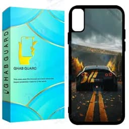 کاور قاب گارد طرح ماشین مدل Gchpx مناسب برای گوشی موبایل اپل iPhone X / Xs