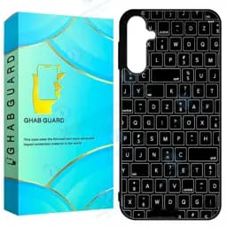 کاور قاب گارد طرح کیبورد مدل GCHPA55 مناسب برای گوشی موبایل سامسونگ Galaxy A55 5G