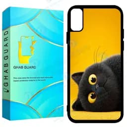 کاور قاب گارد طرح گربه مدل Gchpx مناسب برای گوشی موبایل اپل iPhone X / Xs